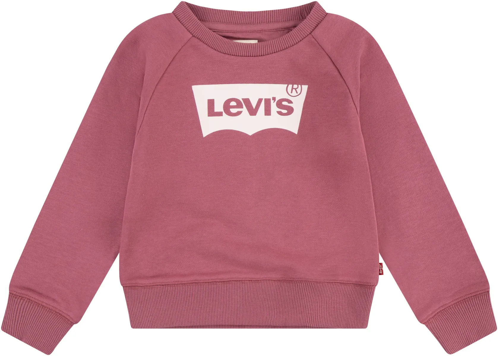

Детская толстовка Levi's "BATWING CREWNECK SEATSHIRT", для ДЕВОЧЕК Levi'S Kids, цвет Rose Wine