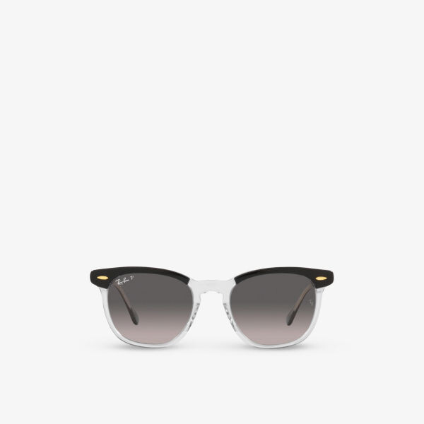 

RB2298 очки Hawkeye в квадратной оправе из ацетата ацетата Ray-Ban, черный