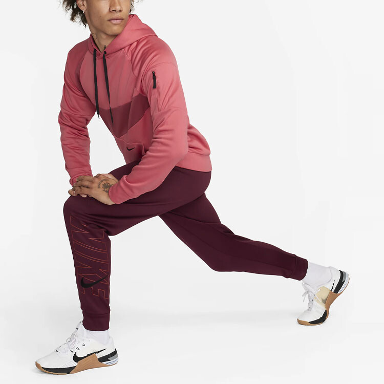 Трикотажные спортивные штаны мужские ночные коричневые Nike, коричневый — фото 3