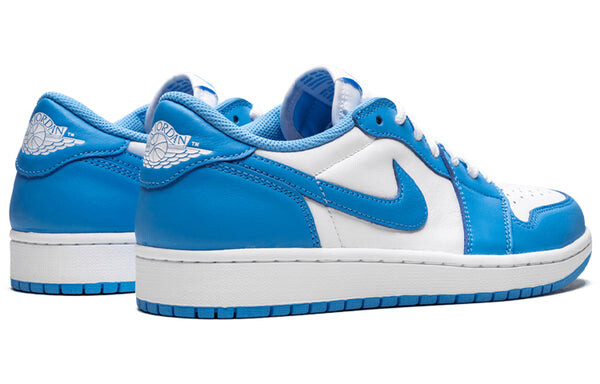 Кроссовки 1 низкие sb Air Jordan, голубой — фото 3