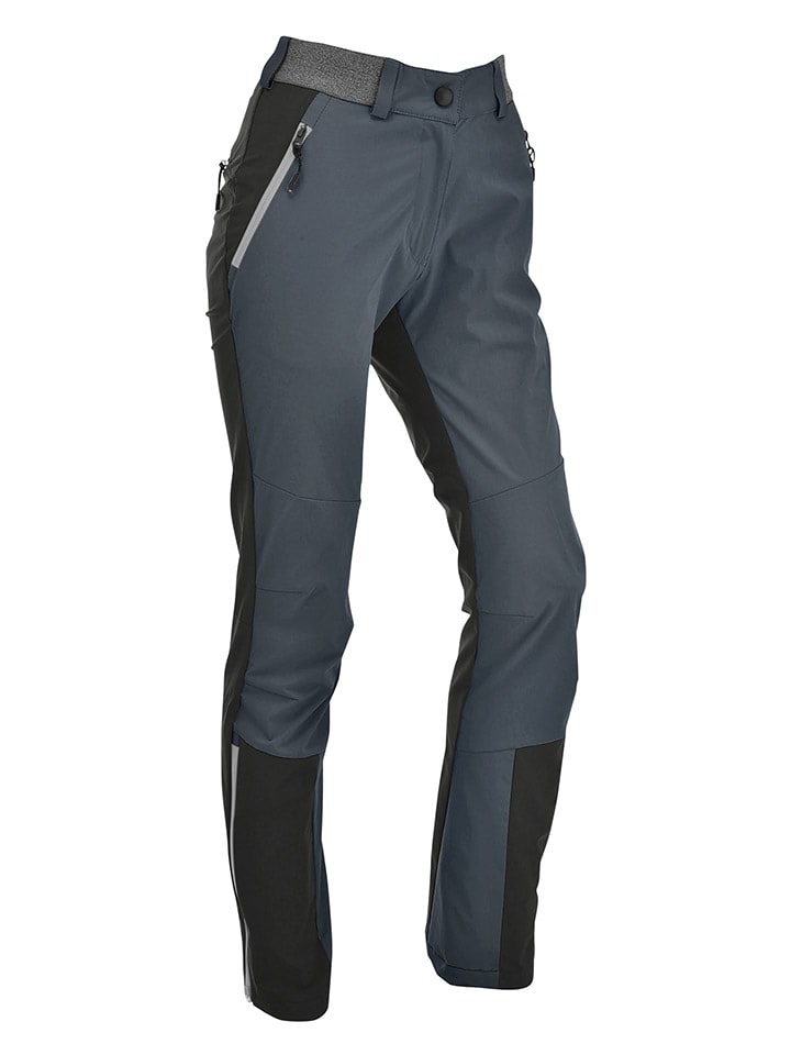 

Функциональные брюки Via delle Dee в цвете антрацит/черный Maul Sport