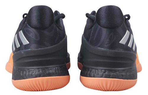 Кроссовки легкие буст низкие Adidas Crazy, черный — фото 4