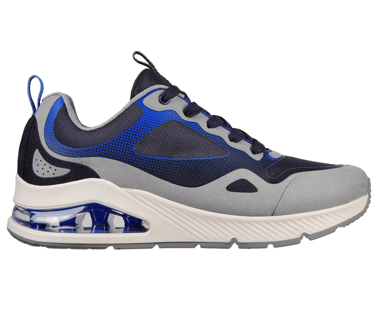 Skechers Мужские кроссовки Uno 2 Karma серо-голубого цвета — фото 2