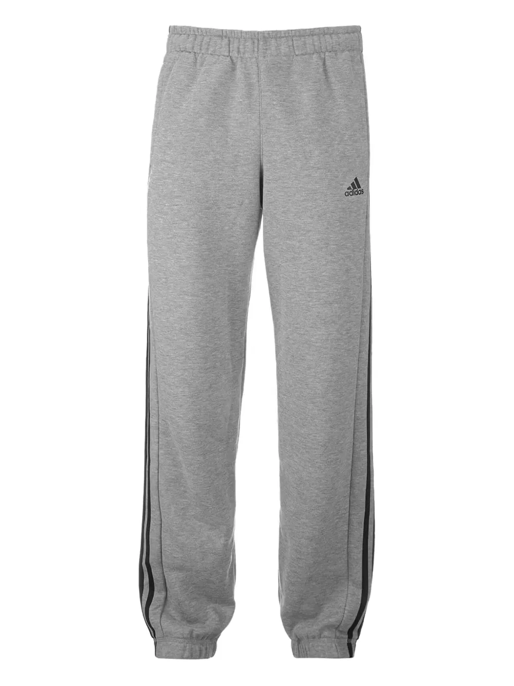 Спортивные брюки из флиса с тремя полосками Adidas, серый