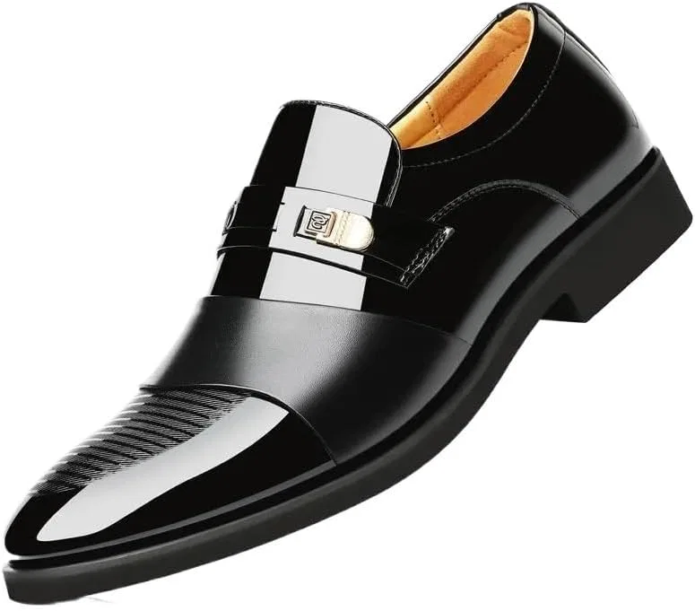 Лоферы мужские классические кожаные, Black UOPYNE