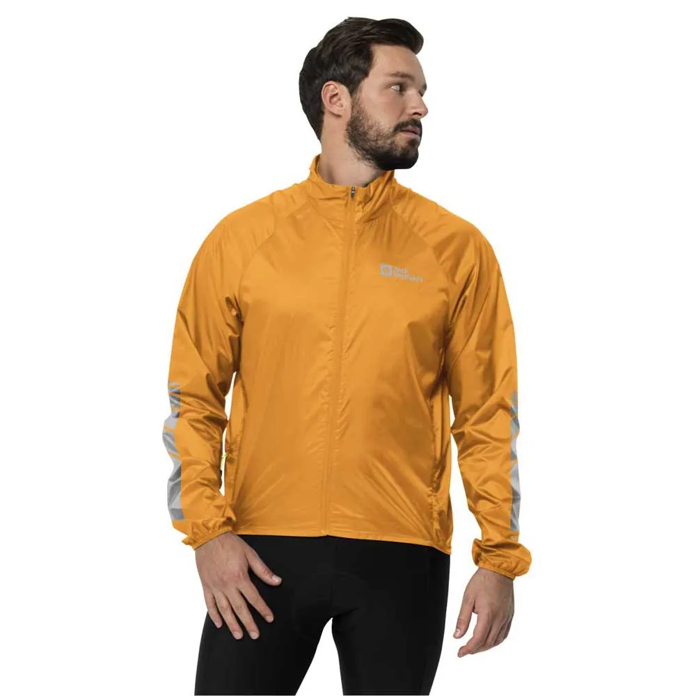 

Куртка Jack Wolfskin Morobbia Wind, оранжевый