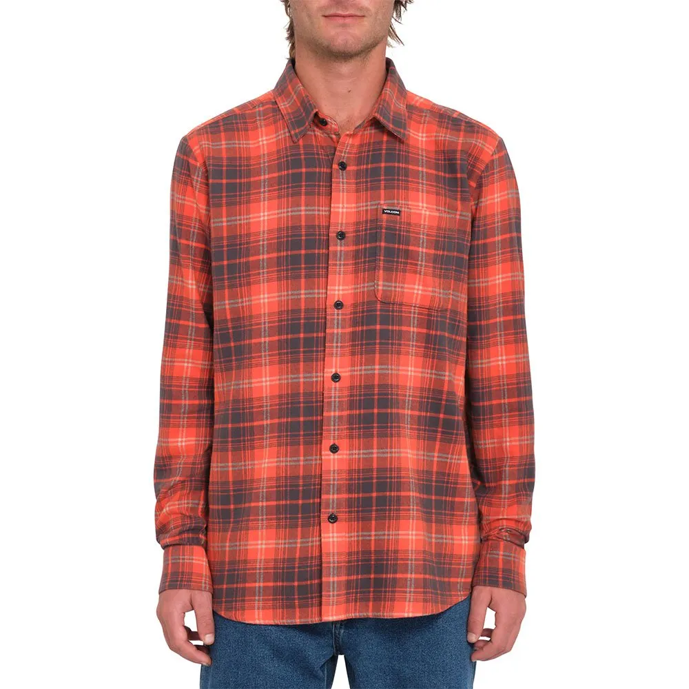 

Рубашка Volcom Caden Plaid, красный