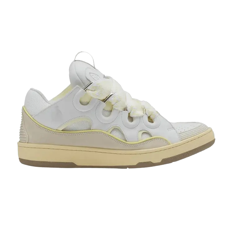 

Кроссовки Lanvin Curb Sneaker, White Beige