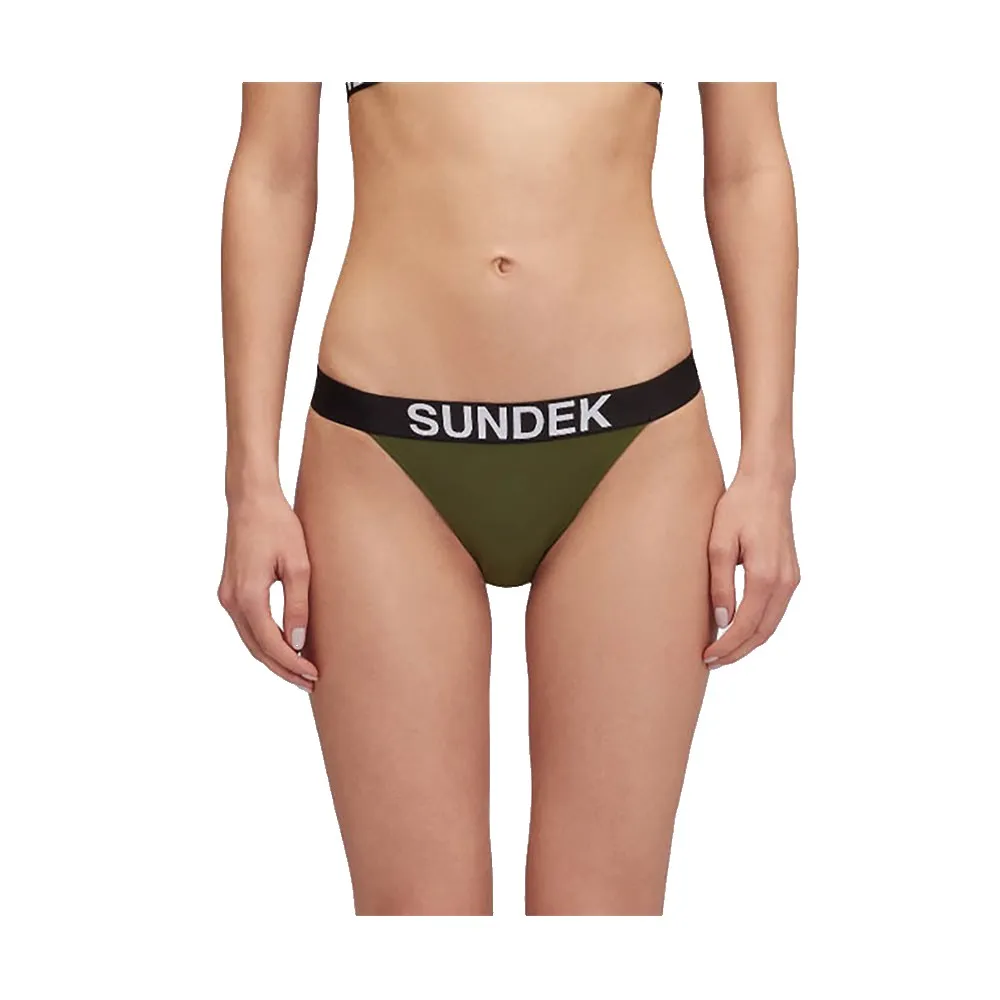 

Низ бикини Sundek Sarita culotte briefs with elastic, зеленый