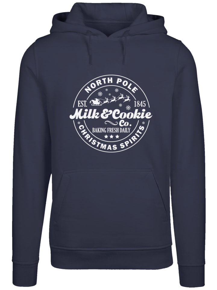 

Пуловер F4NT4STIC Hoodie Milk and Cookie Bakery Retro Christmas Sign, цвет marineblau