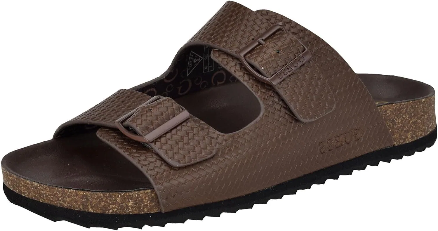 Мужские сандалии Unikin от GUESS, Dark Brown Textured 200