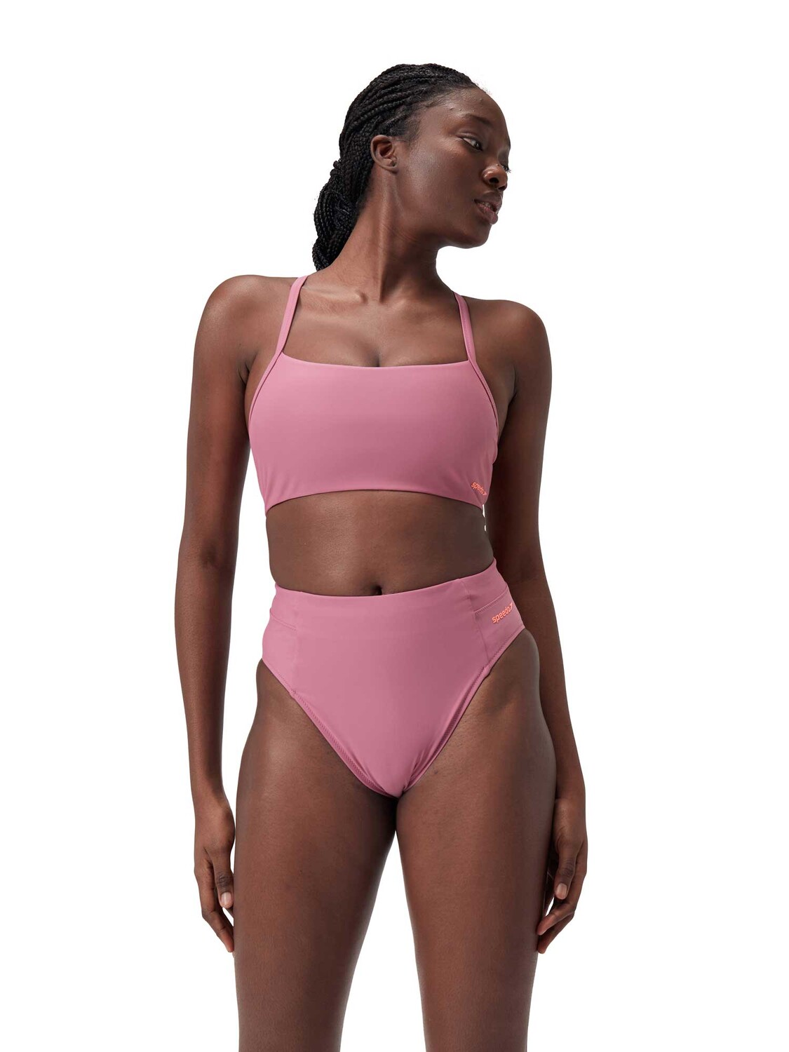 

Плавки Speedo SOLID HI WAIST BTM, фиолетовый