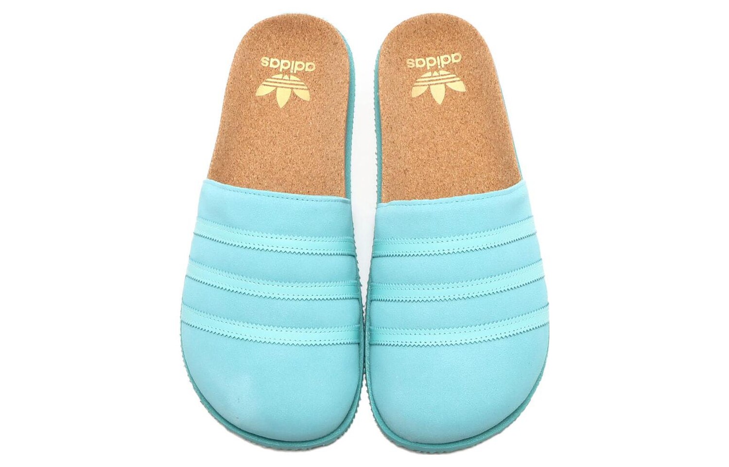 Шлепанцы adidas Adimule Lea цвета синего цвета adidas originals — фото 4