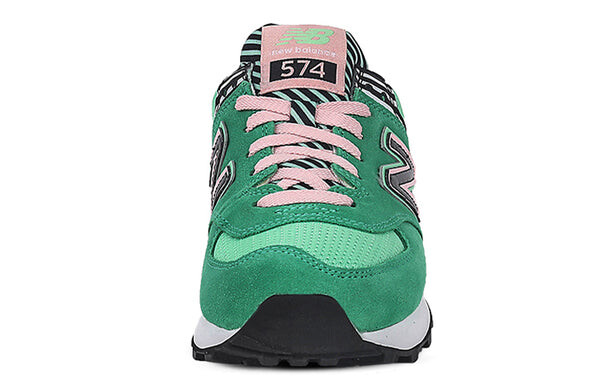 Кроссовки 574 серии низкие New Balance, зеленый — фото 3