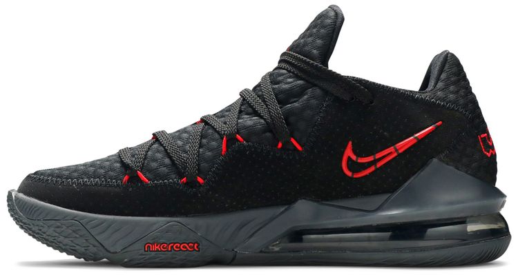 Кроссовки Nike Lebron 17 Low EP 'Bred', черный — фото 3