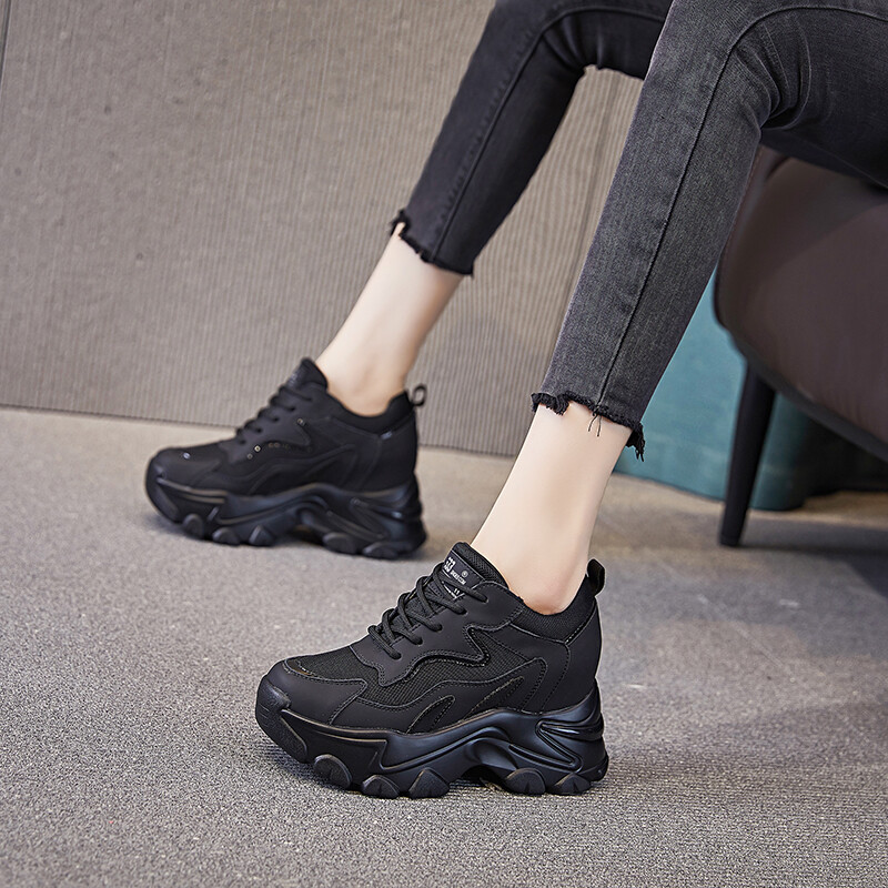 

Кроссовки NRDROFFICIAL Chunky Sneakers Women's Low-Top, Бежевый, Кроссовки NRDROFFICIAL Chunky Sneakers Women's Low-Top