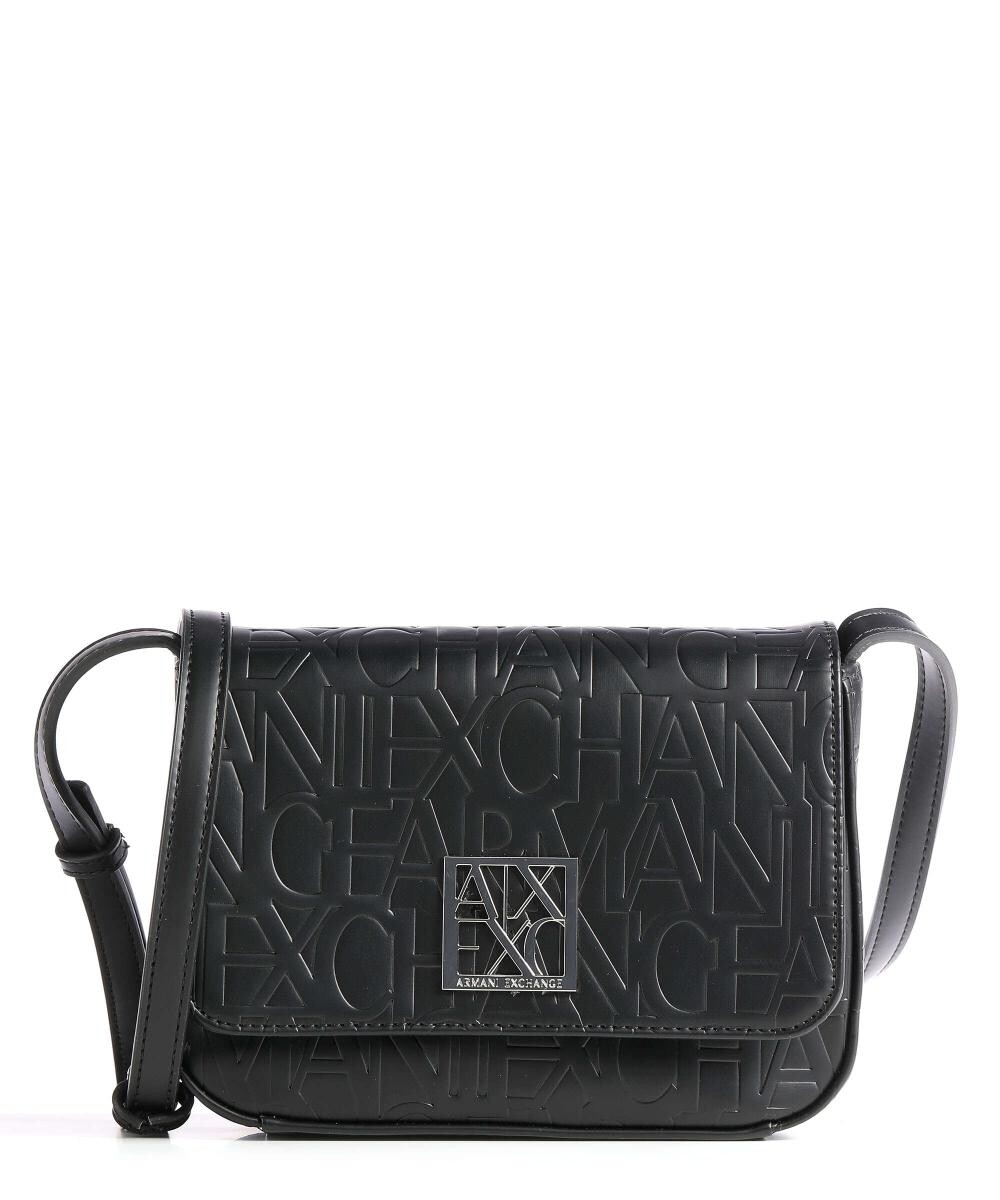 

Сумка через плечо из искусственной кожи Armani Exchange, черный