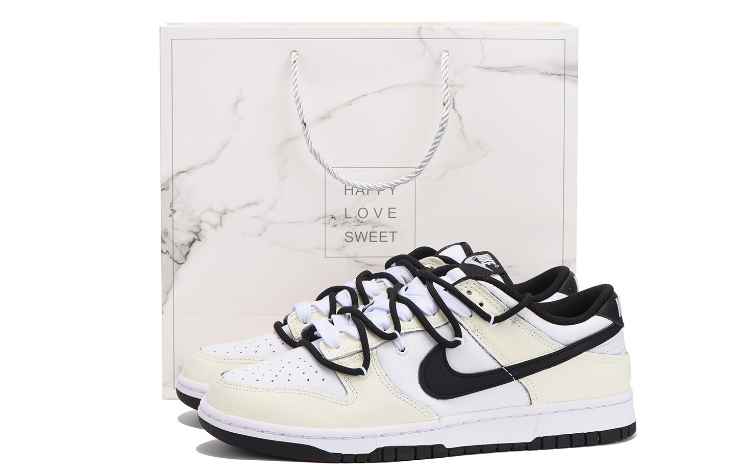 

Кроссовки Nike Dunk Skateboard Shoes Men Low-Top White