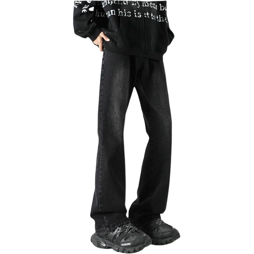 

Джинсы Unisex Moderate Flared Jeep, черный серый[height increasing slimming]