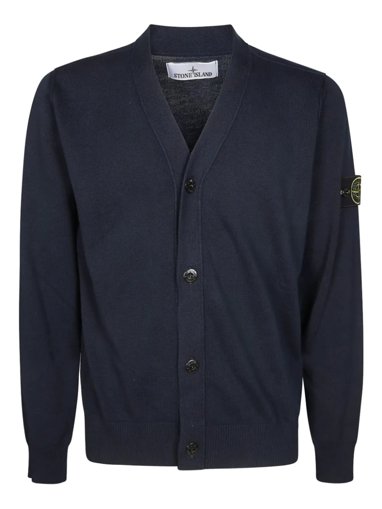 

Кардиган с нашивкой Compass Stone Island, синий