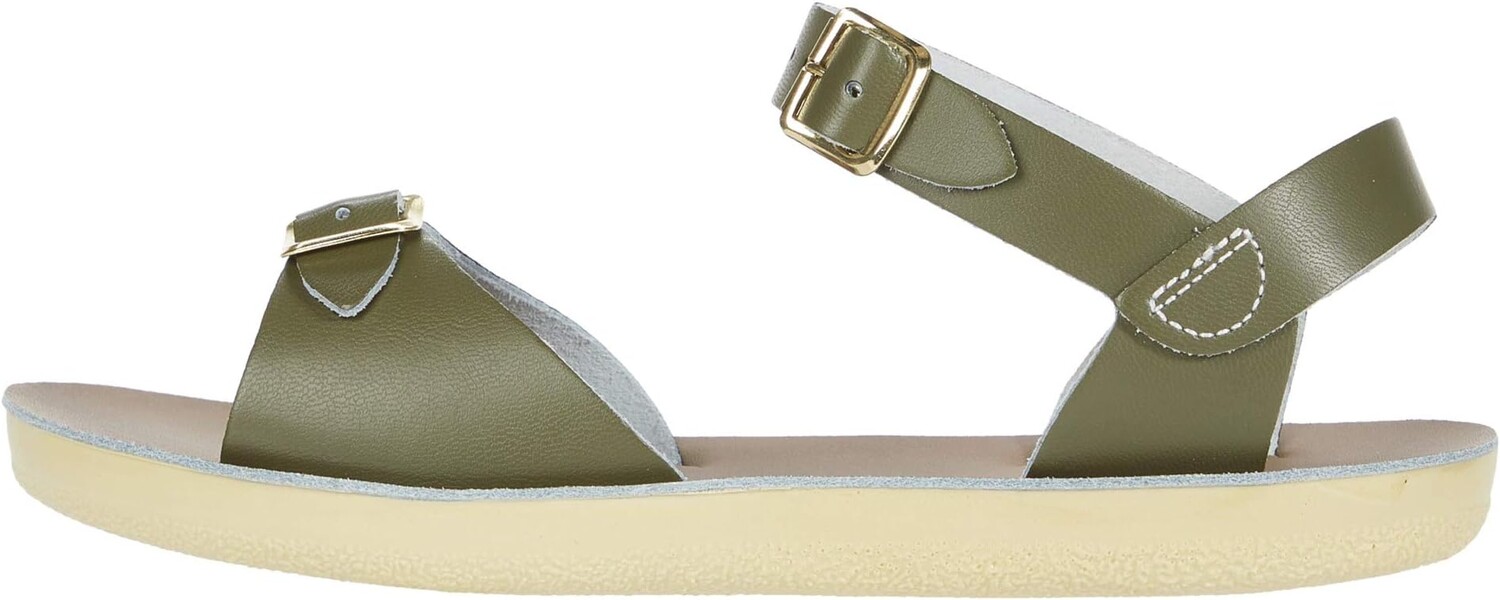 Сандалии на плоской подошве Sun-San - Surfer Salt Water Sandal by Hoy Shoes, цвет Olive — фото 4