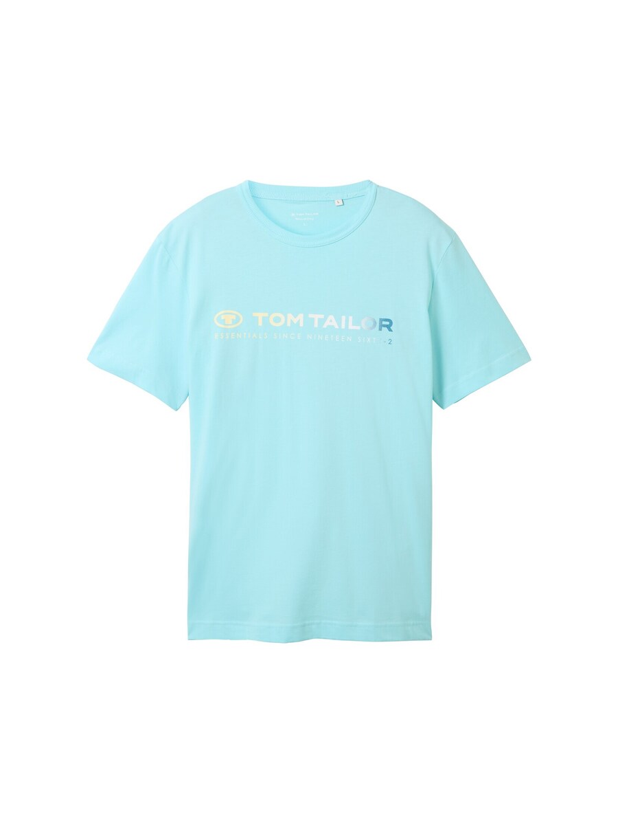 

Рубашка TOM TAILOR, цвет Aqua/Dark blue