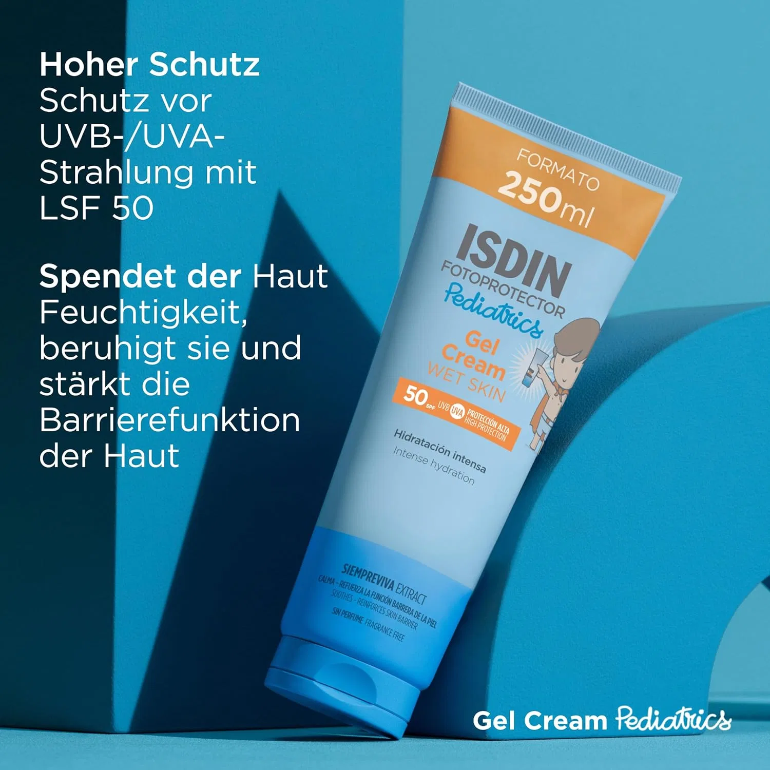 Детский солнцезащитный гель-крем Isdin Fotoprotector Pediatrics Gel Cream 50+ Isdin — фото 4