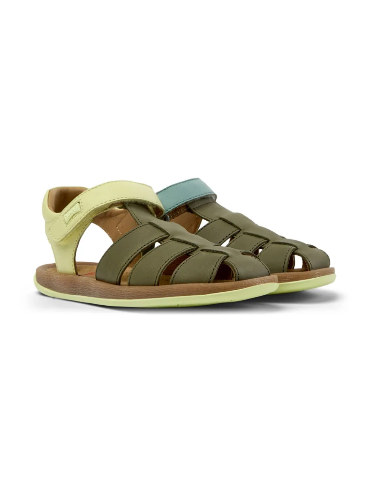 

Camper Kids сандалии Bicho Twins, зеленый