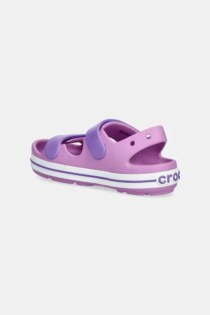 Сандалии детские регулируемые Crocs CROCBAND CRUISER SANDAL, фиолетовый — фото 3