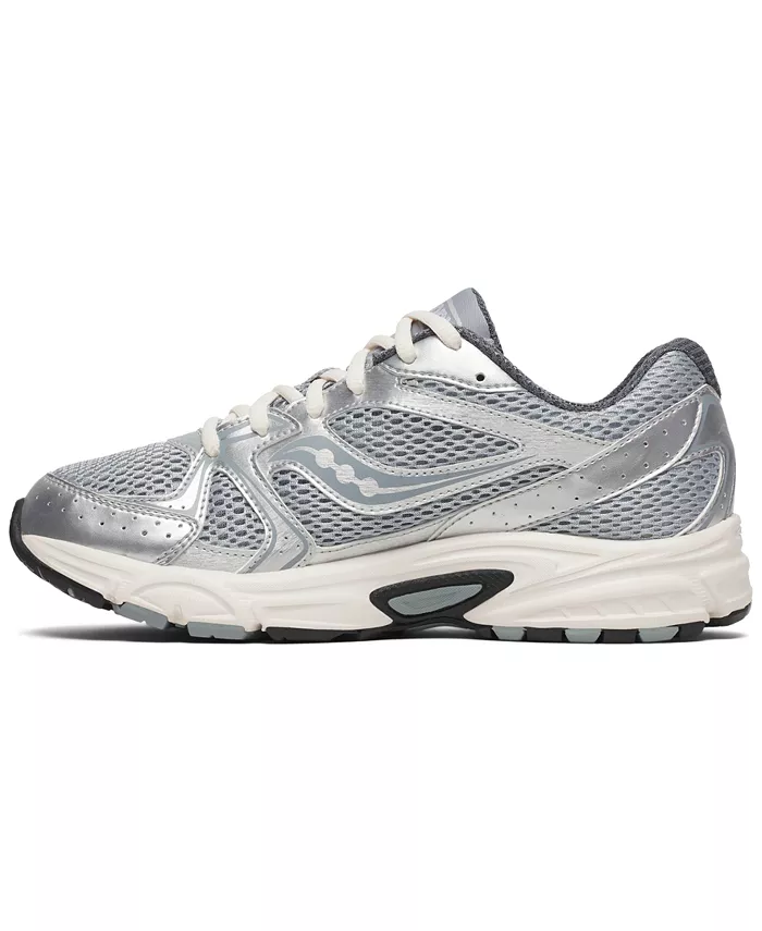 Женские повседневные кроссовки Ride Millennium от Finish Line Saucony, серебряный — фото 3