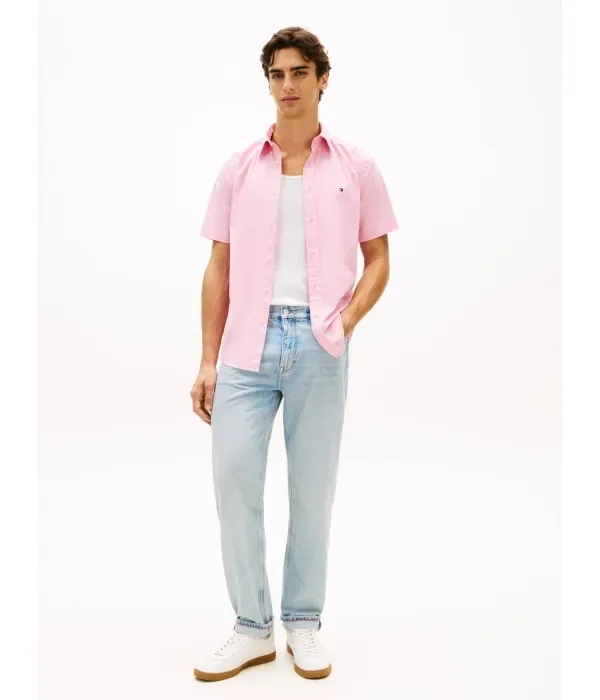 Футболка TH FLEX regular fit Tommy Hilfiger, розовый — фото 2