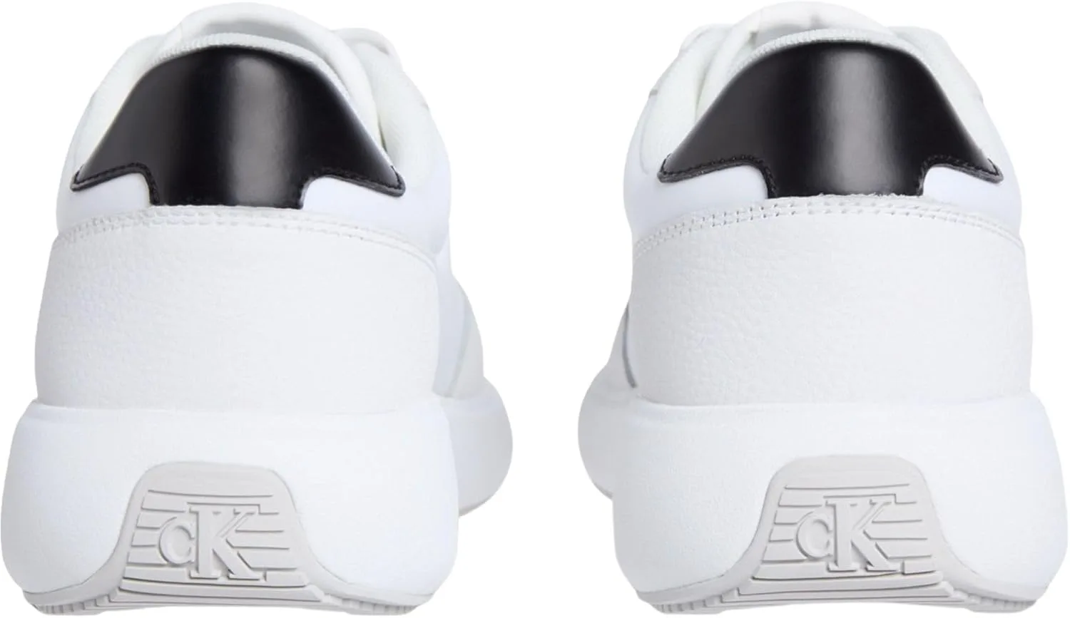 Мужские кроссовки Calvin Klein Athleisure Runner на шнуровке Ny-su Ym0ym01370 Low Top, белый/черный — фото 2