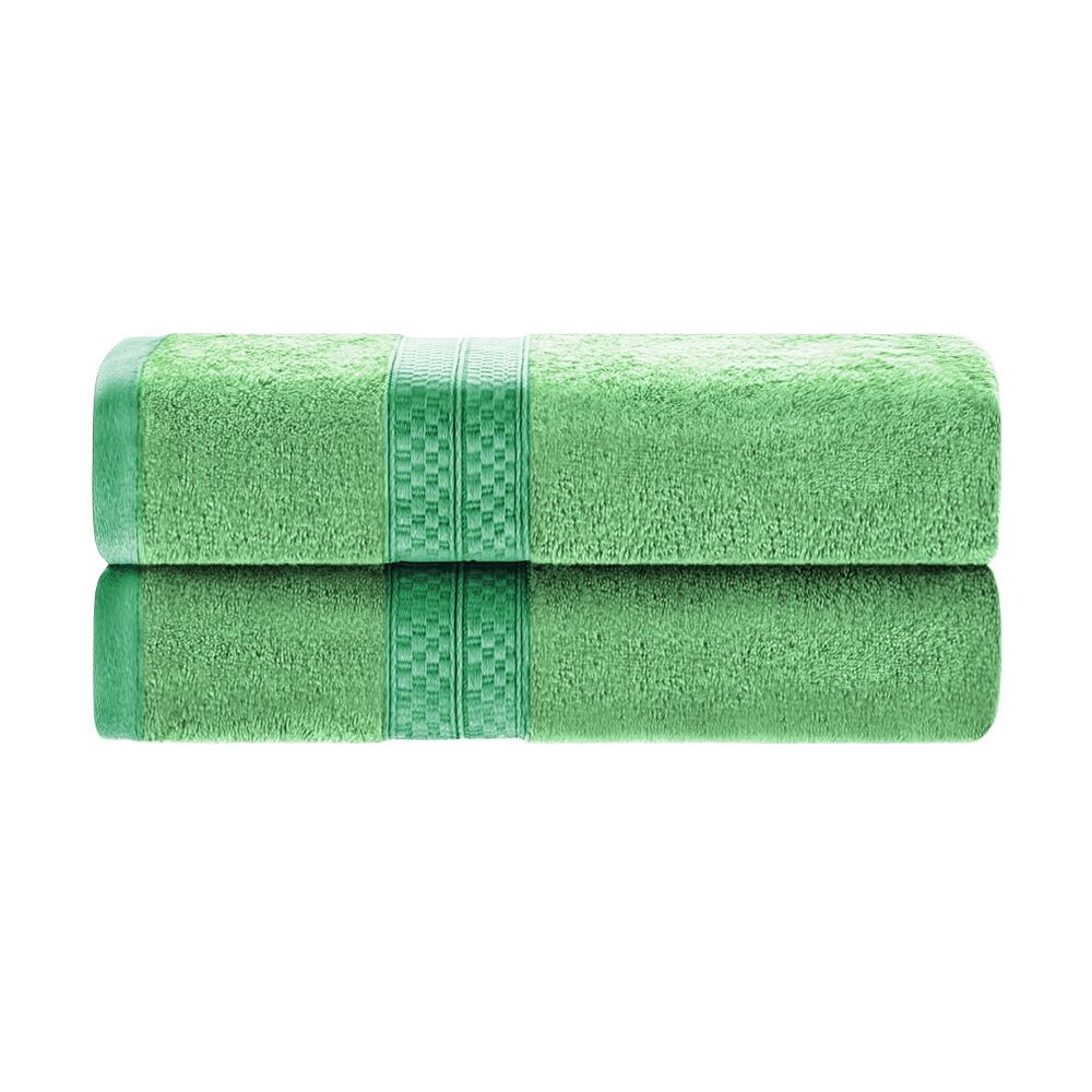 

Набор банных полотенец SUPERIOR Rayon from Bamboo Blend Solid, 2 шт., цвет Spring Green