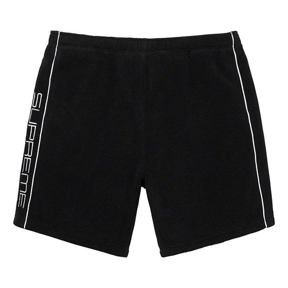 

Шорты fw19 week 10 polartec short black logo Supreme, черный