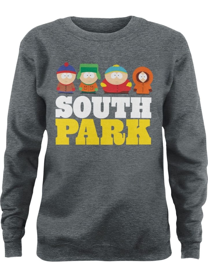 

Пуловер South Park, серый
