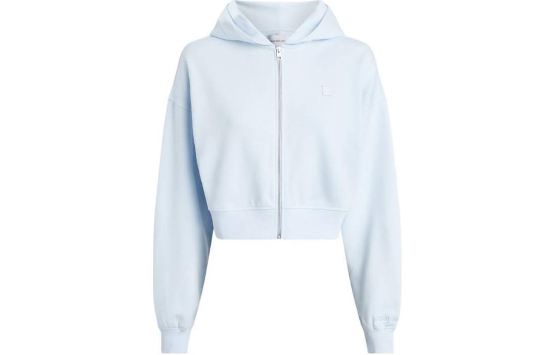 

Calvin Klein Свитшот с вышивкой и молнией, Blue