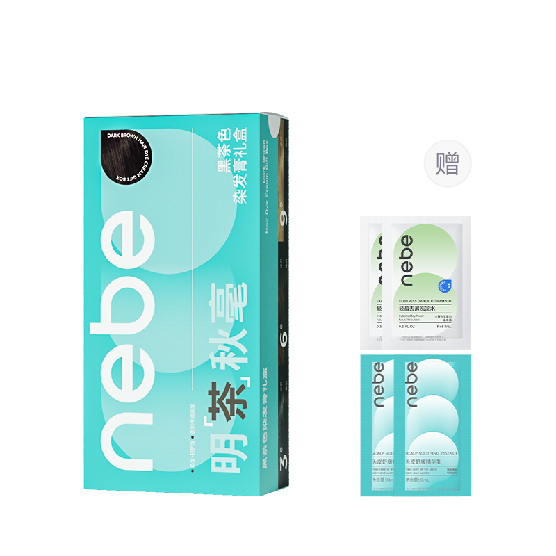 

Краски и осветлители для волос унисекс NEBE, черный