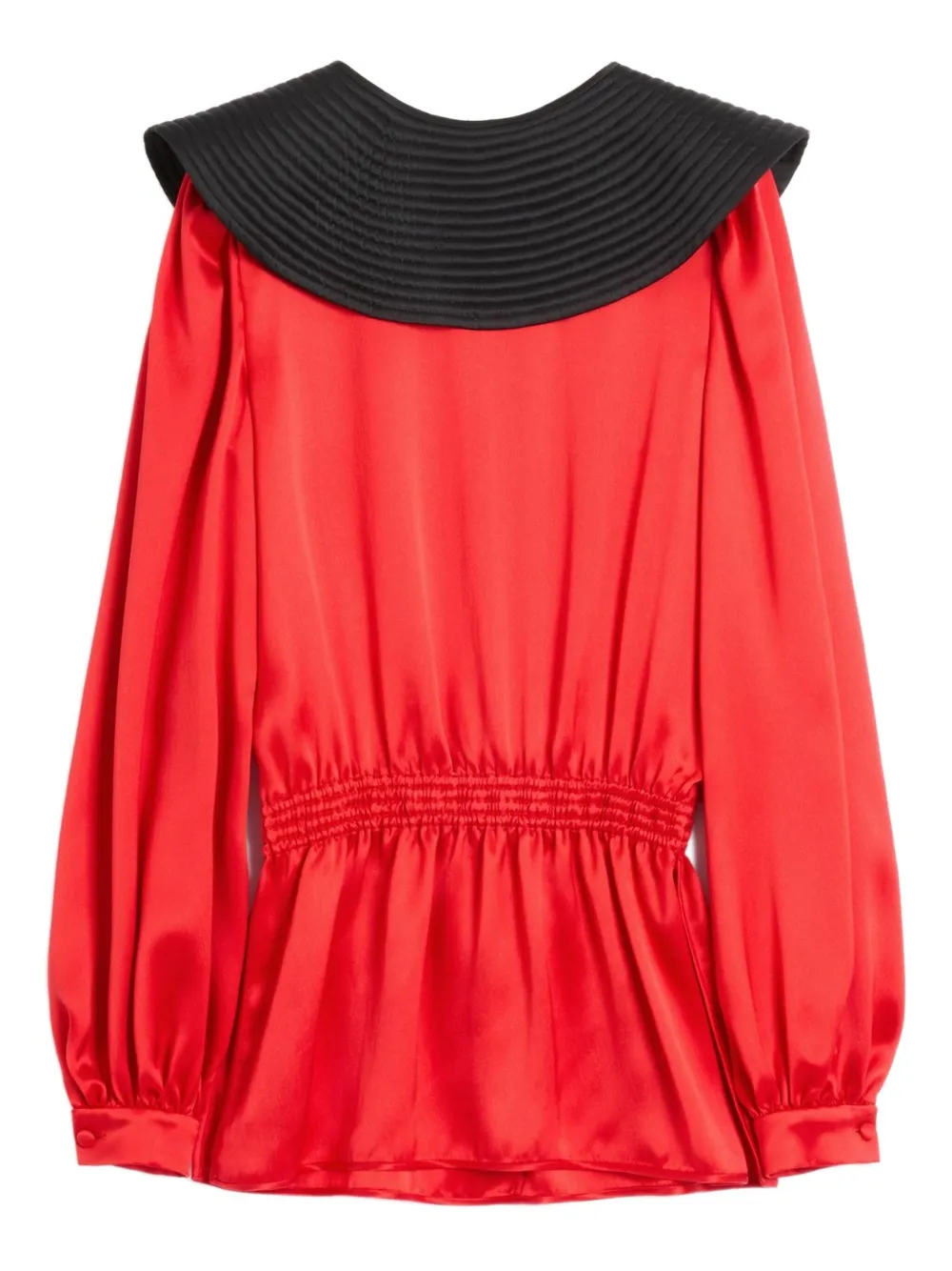 

Атласная блузка Valentino Garavani, оранжевый