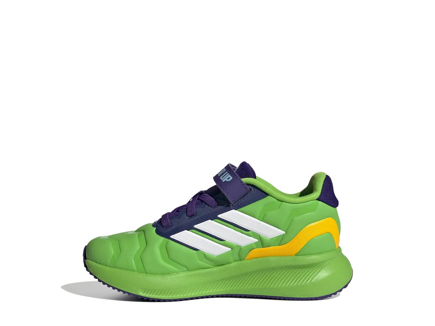 Кроссовки adidas Iron Hulk Runfalcon 5 Sneaker - Kids', зеленый/синий — фото 2