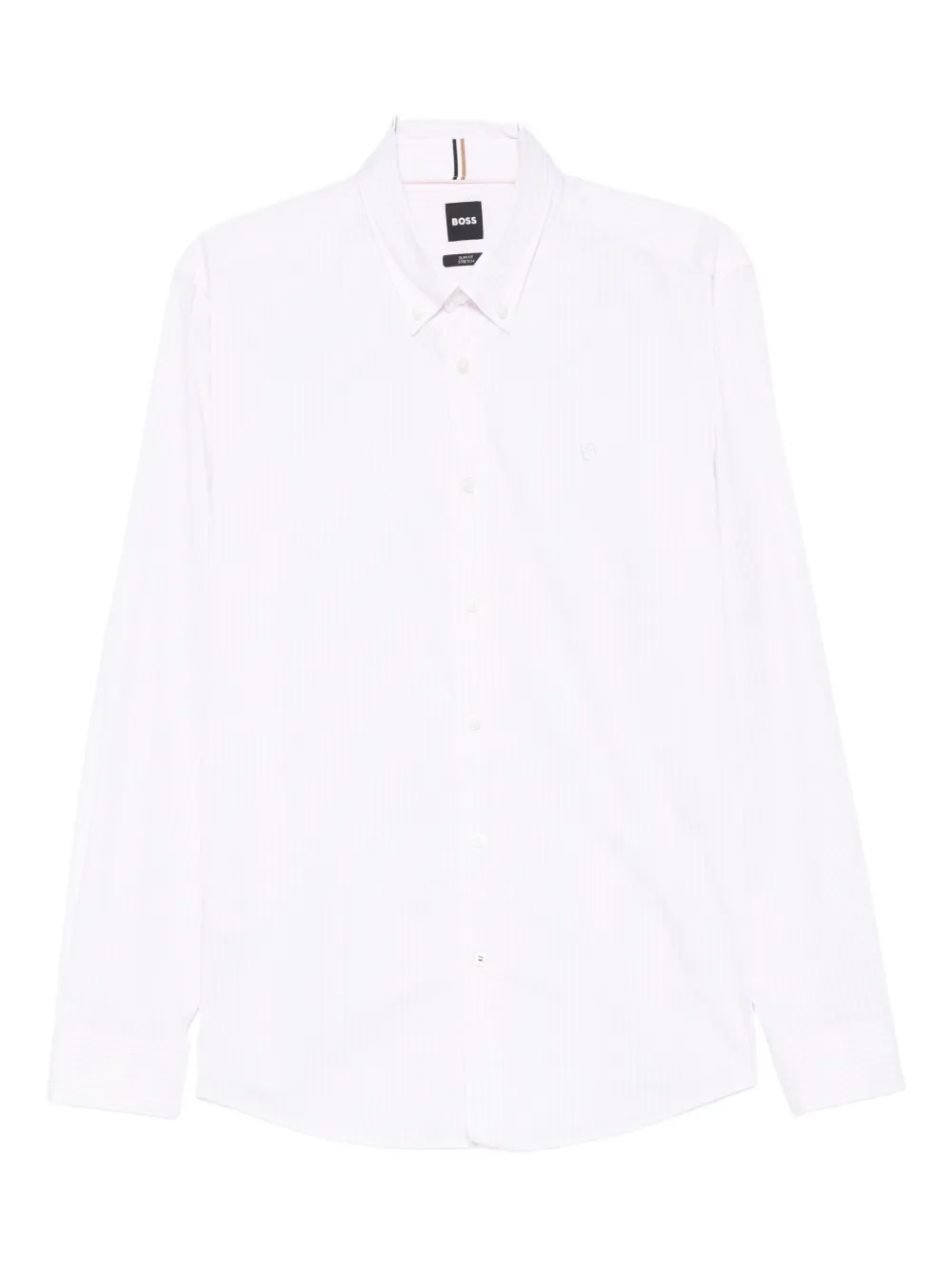 

Рубашка с длинными рукавами BOSS, розовый