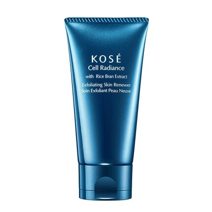Крем для лица Kose — Отшелушивающее средство для обновления кожи Cell Radiance с экстрактом рисовых отрубей, 75 мл