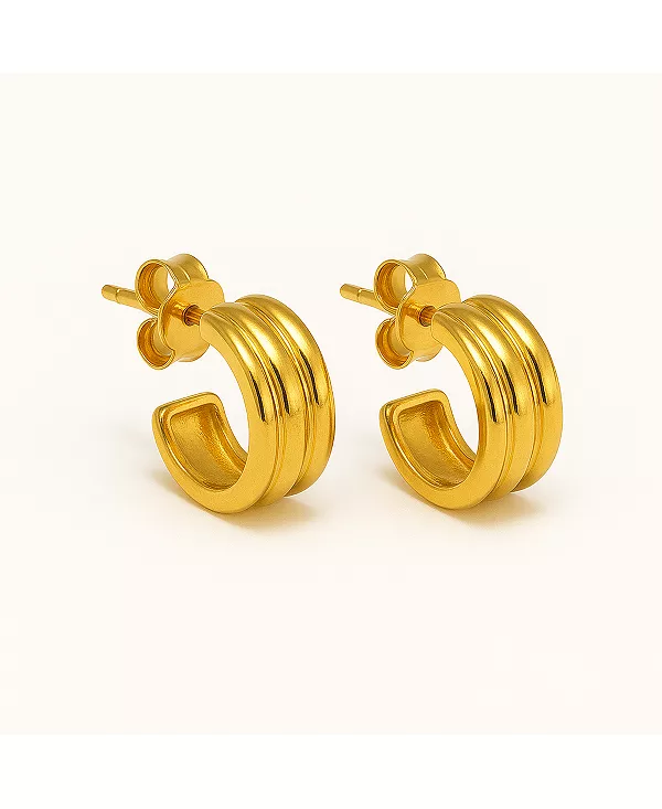 

Золотые серьги Cora Joey Baby, gold