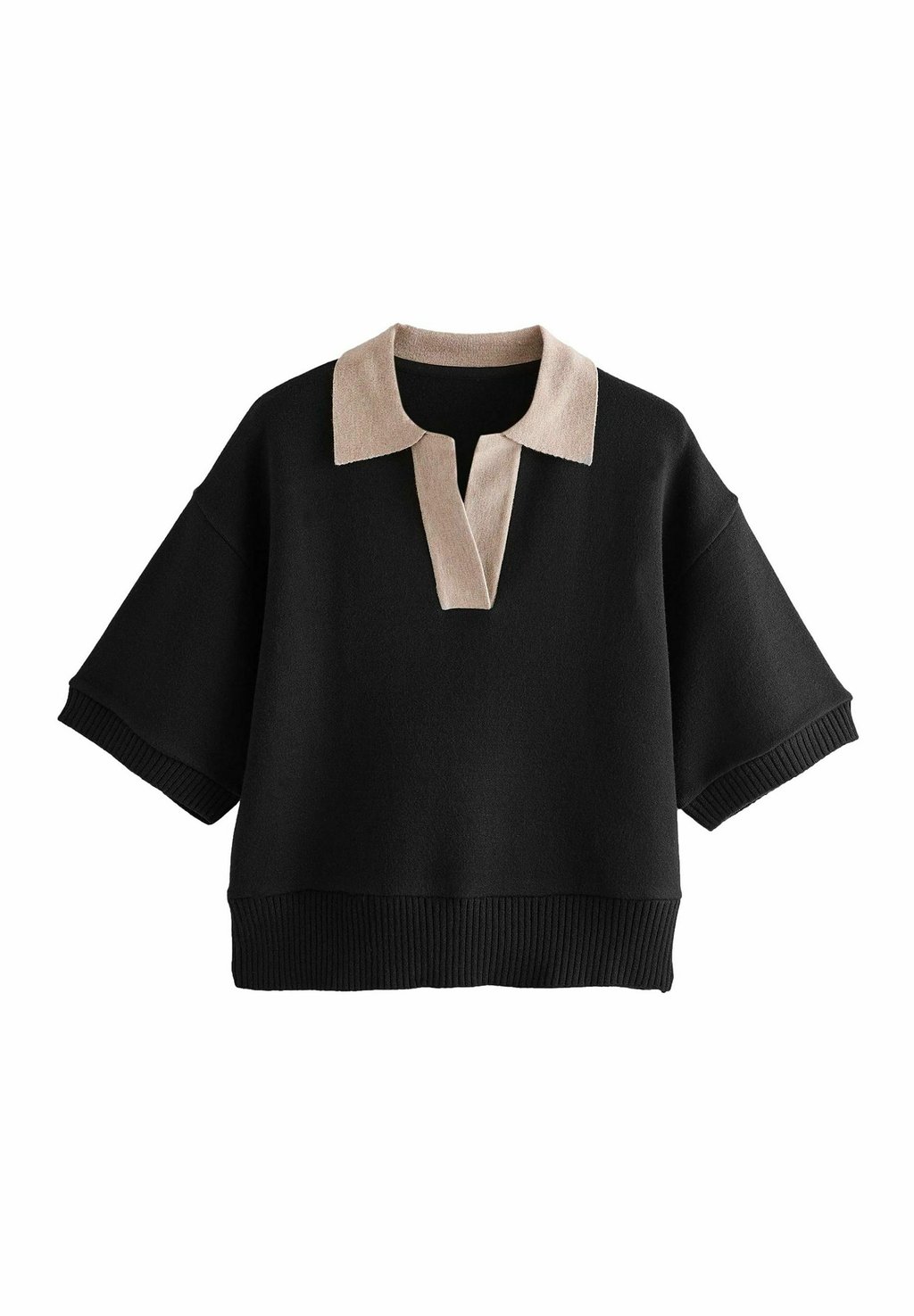 

Футболка с принтом SOFT TOUCH HEAVYWEIGHT COSY STRIPED Next, черный