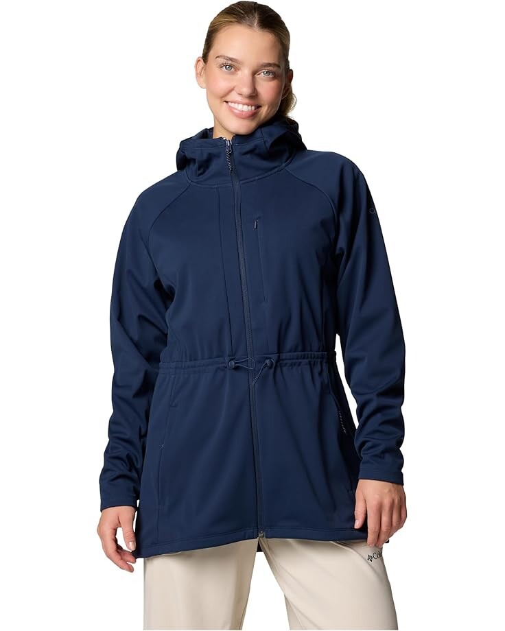 

Куртка Columbia Flora Park II Softshell Jacket, темно-синий