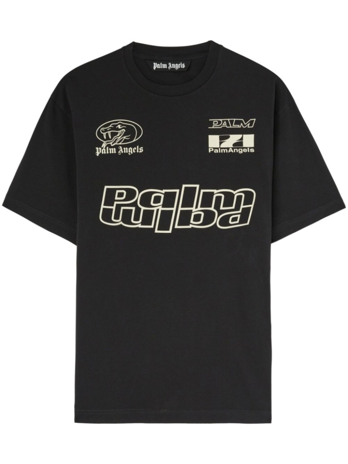 

Palm Angels футболка с логотипом, черный