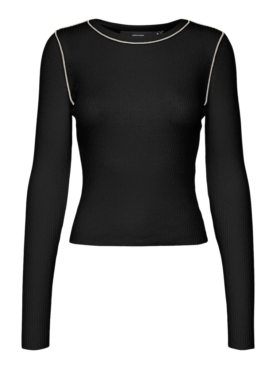 

Базовый свитер VERO MODA Sweater VMKARA, черный