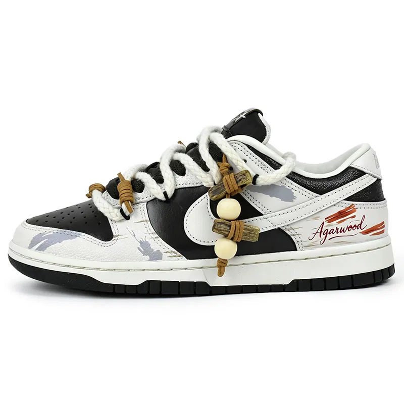 Кроссовки Nike Dunk Low Zen Wooden Trail белые — фото 4