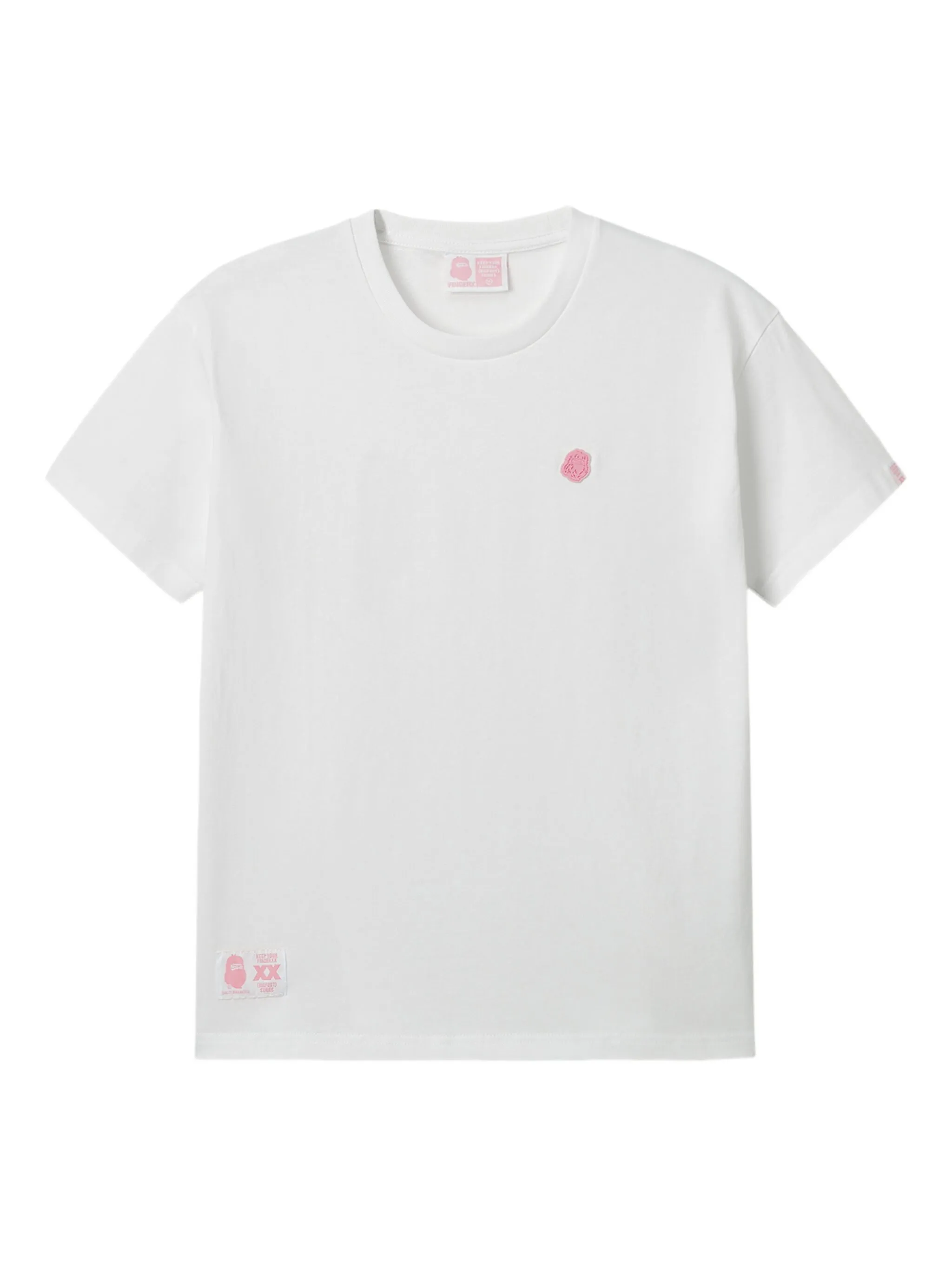 

Футболка с нашивкой-логотипом Fingercroxx, белый