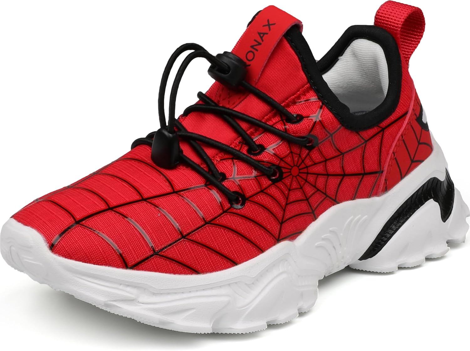 

Теннисные кроссовки BRONAX для маленьких/больших мальчиков, Удобные и легкие кроссовки для детей, черный/красный