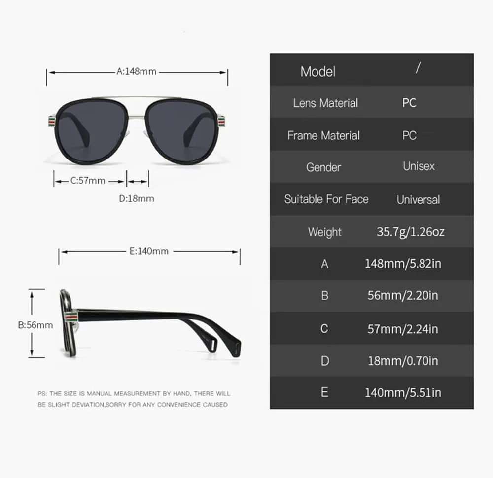 

Большие солнцезащитные очки для женщин, роскошные модные солнцезащитные очки для мужчин, панк-стиль, трендовые очки, большие оправы для очков generic, White